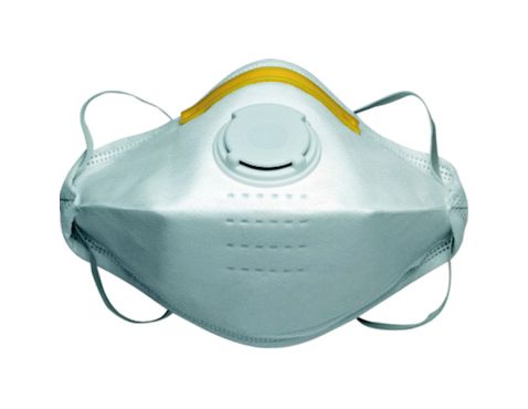 Protective mask FFP1 w/valve foldable (20 pcs)
