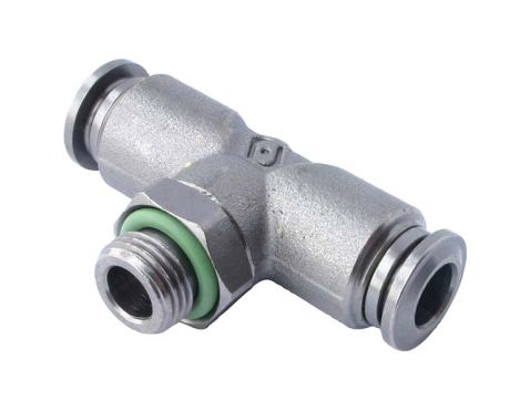 Push-in Tee BR 4×1/8"male