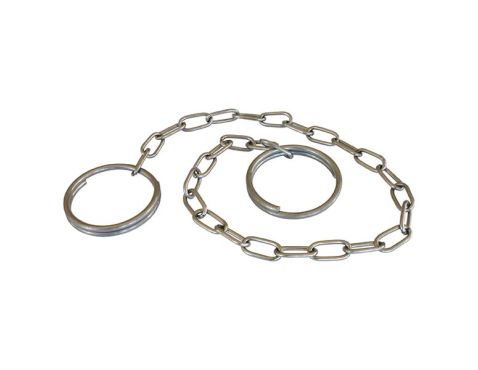 TW chain SS 30 cm with ring