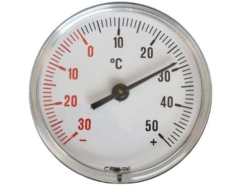 Thermometer Ø63 5cm -30-50°